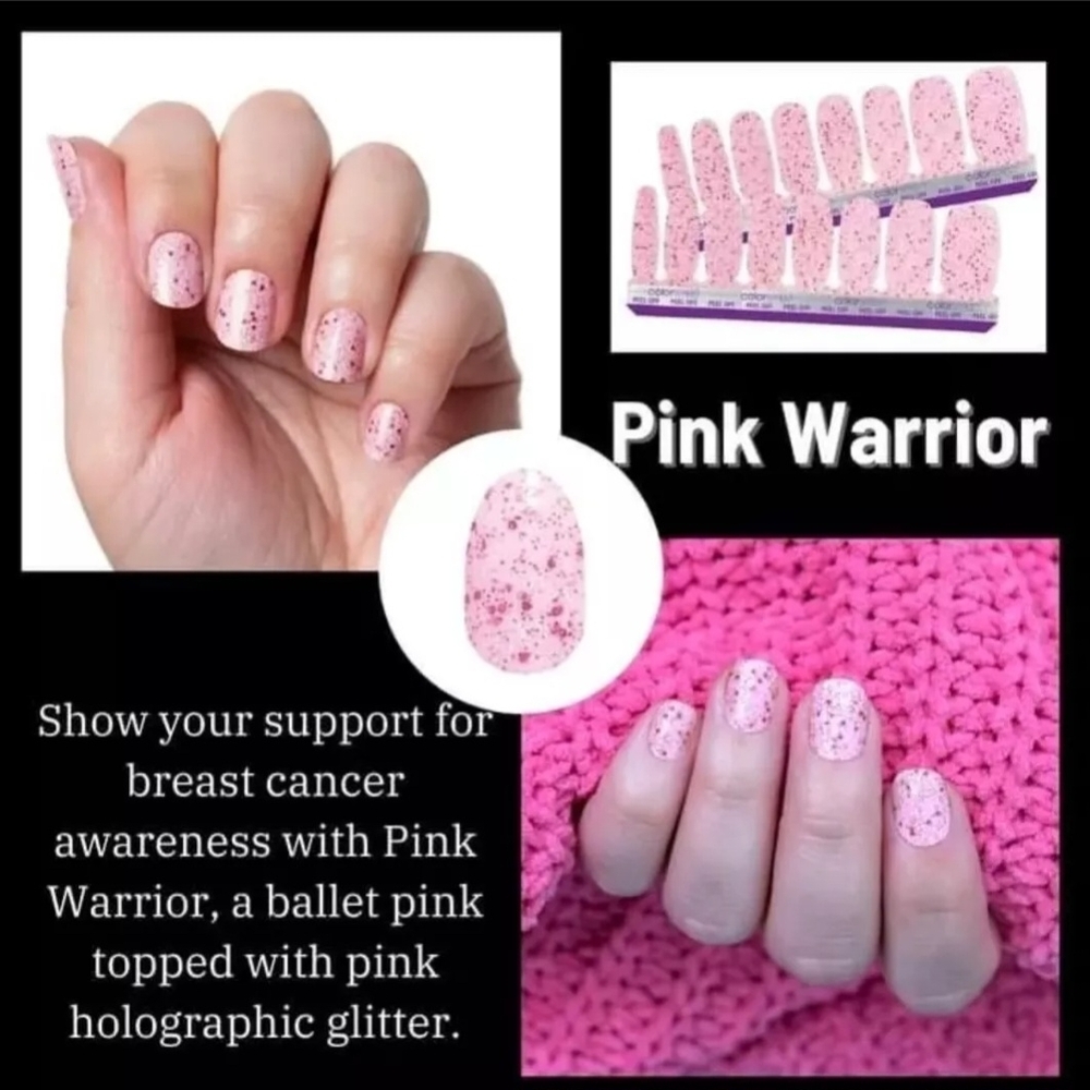 Pink Warrior Nail Wraps by Color Street